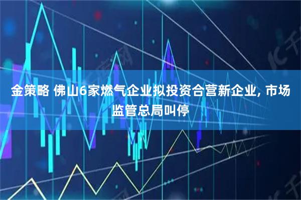 金策略 佛山6家燃气企业拟投资合营新企业, 市场监管总局叫停